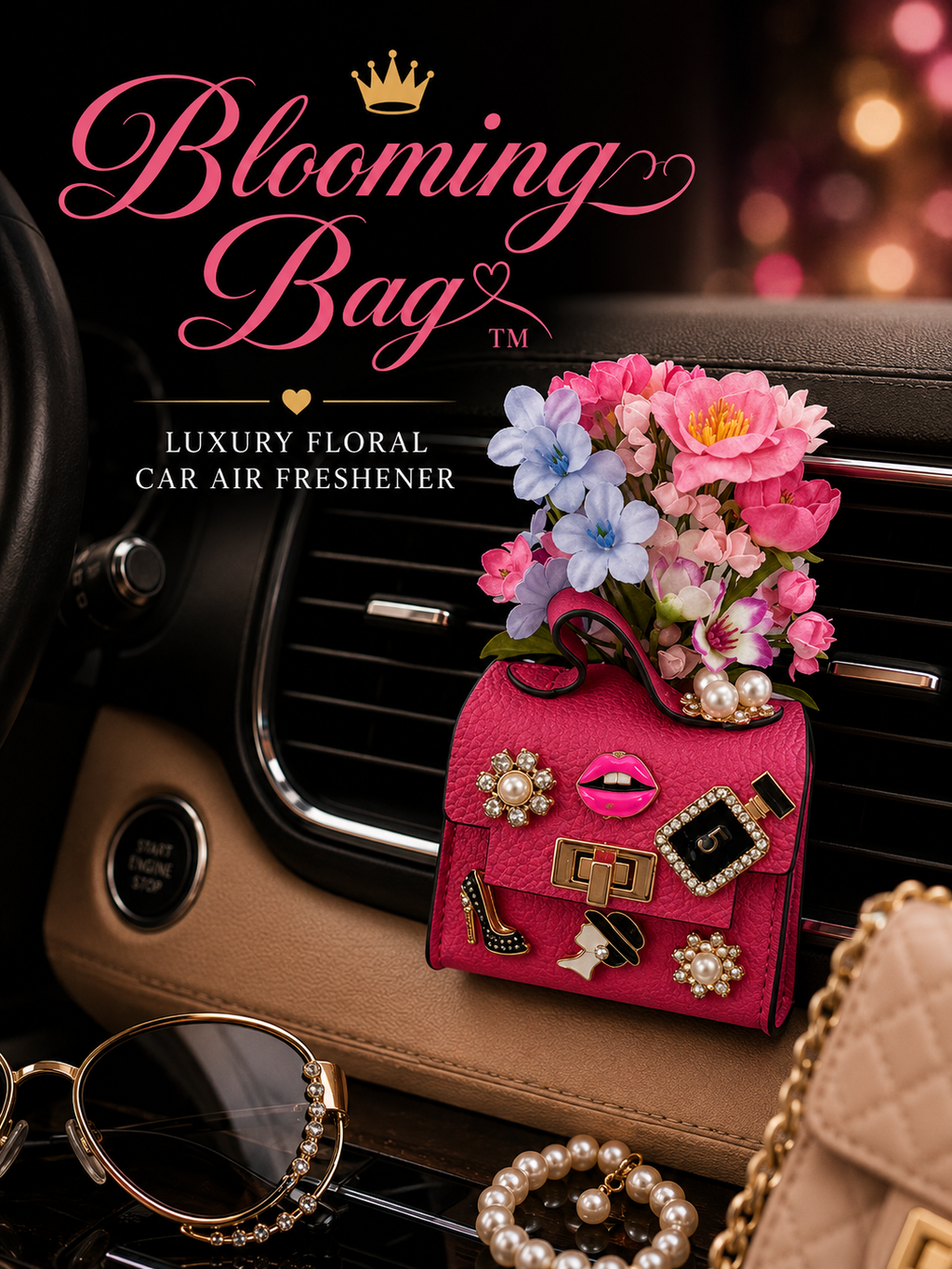 Blooming Bag Car Air Freshener