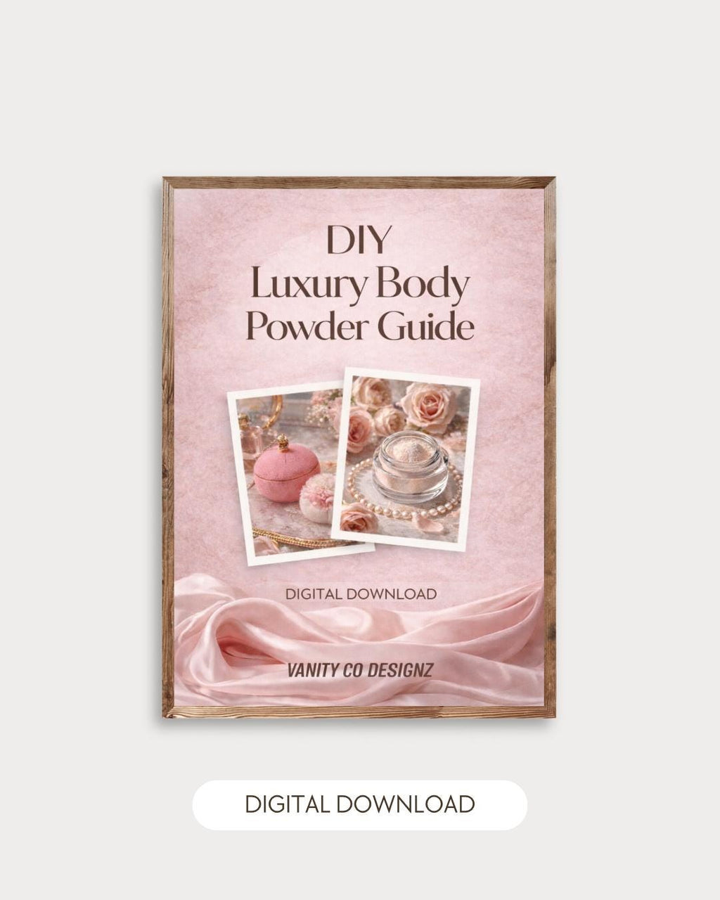 Luxury Body Powder Recipe Guide | DIY Scented Body Powder | Natural Powder Formula | Beginner Friendly Beauty Guide | Vanity Routine PDF