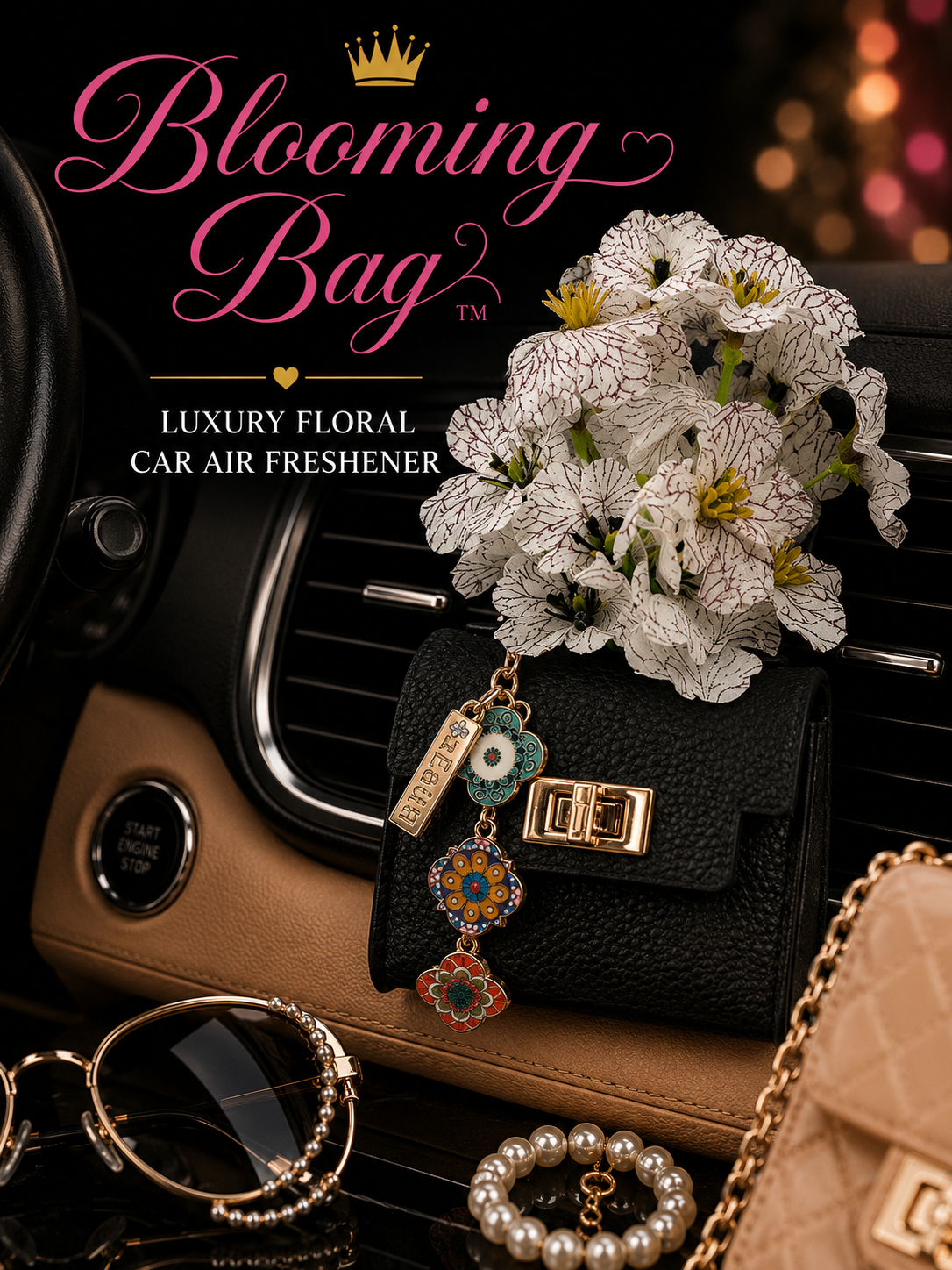 Blooming Bag Car Air Freshener