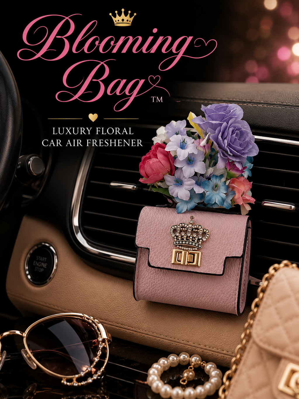 Blooming Bag Car Air Freshener