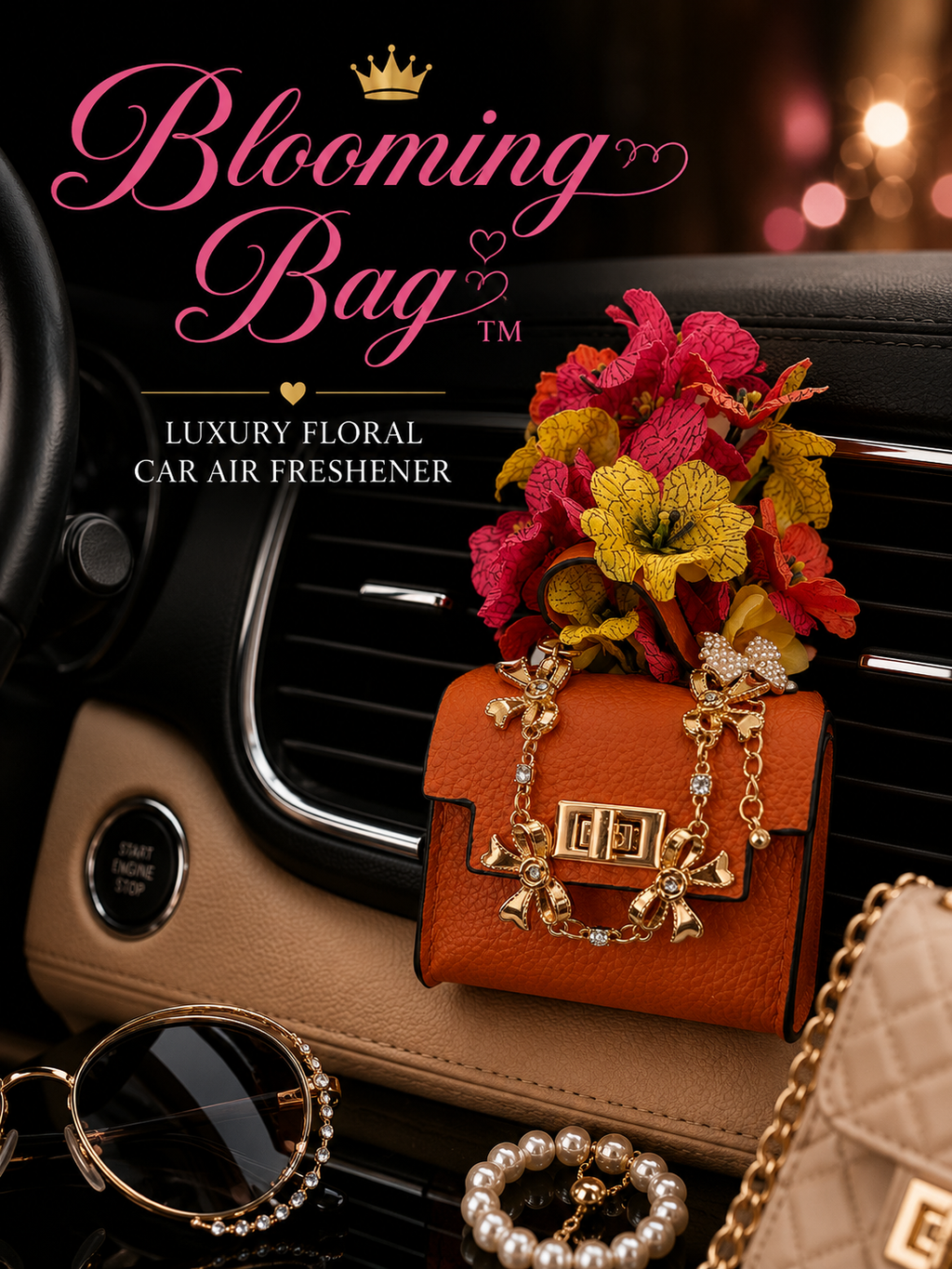 Blooming Bag Car Air Freshener