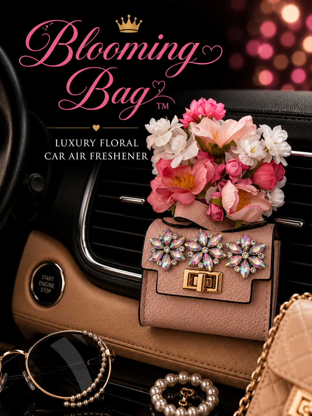 Blooming Bag Car Air Freshener