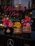 Blooming Bag Luxury Floral Car Air Freshener | Silk Flower Vent Clip Diffuser