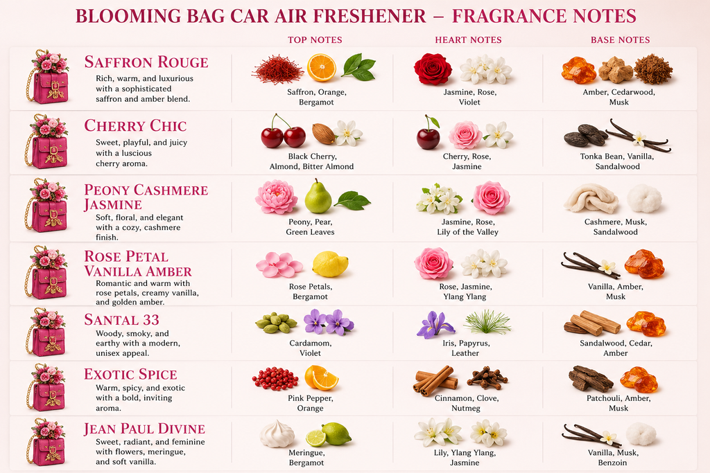 Blooming Bag Car Air Freshener