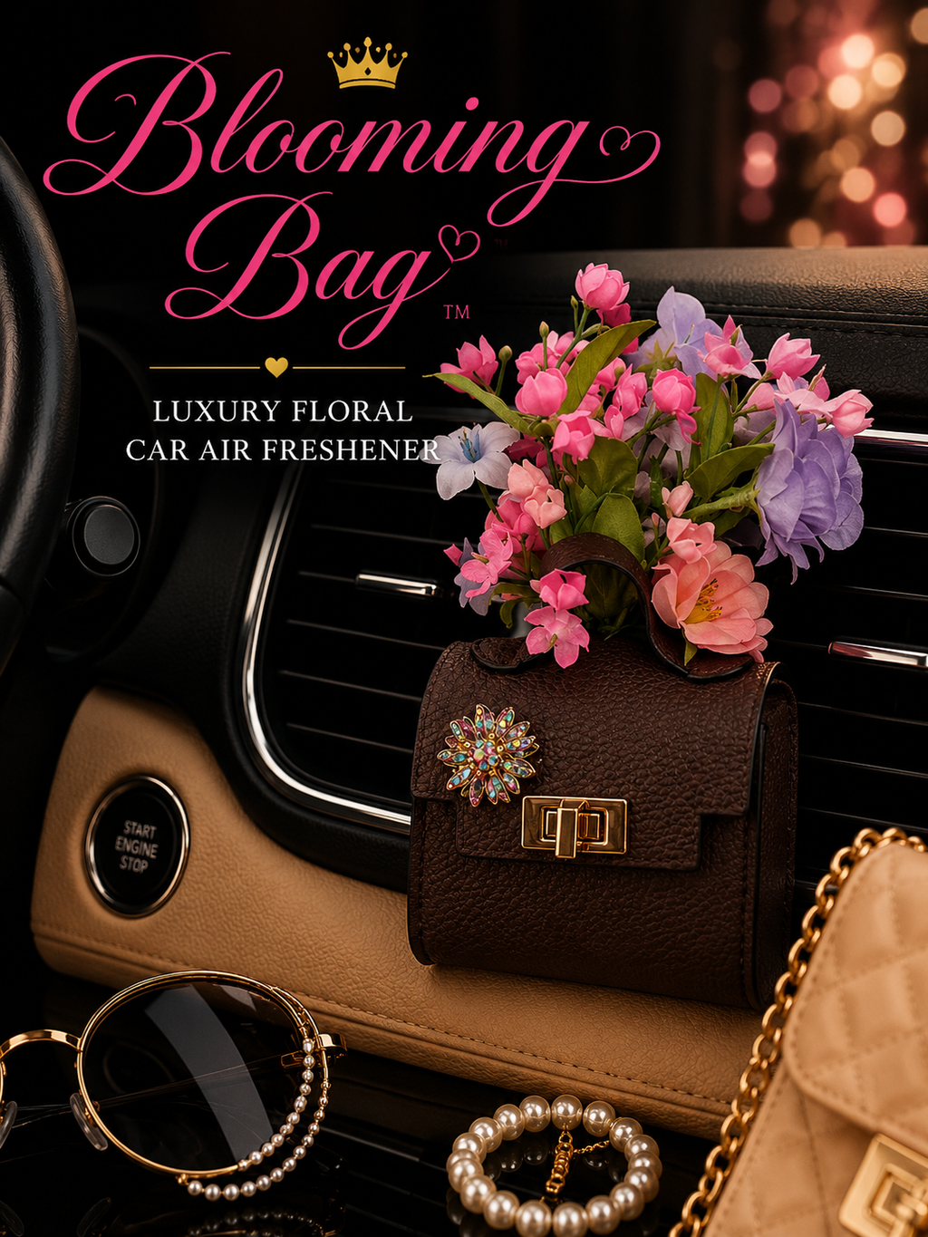 Blooming Bag Car Air Freshener