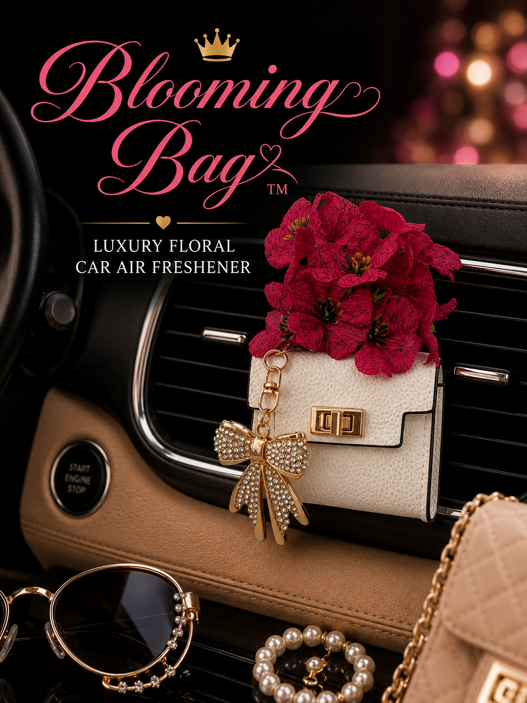 Blooming Bag Car Air Freshener