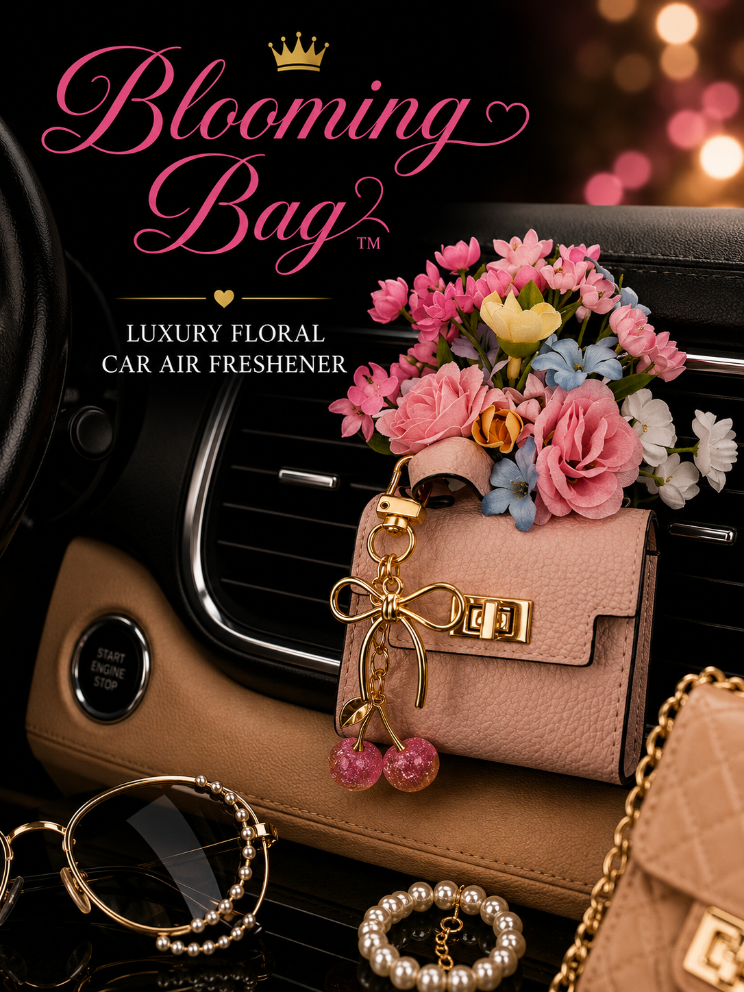 Blooming Bag Car Air Freshener