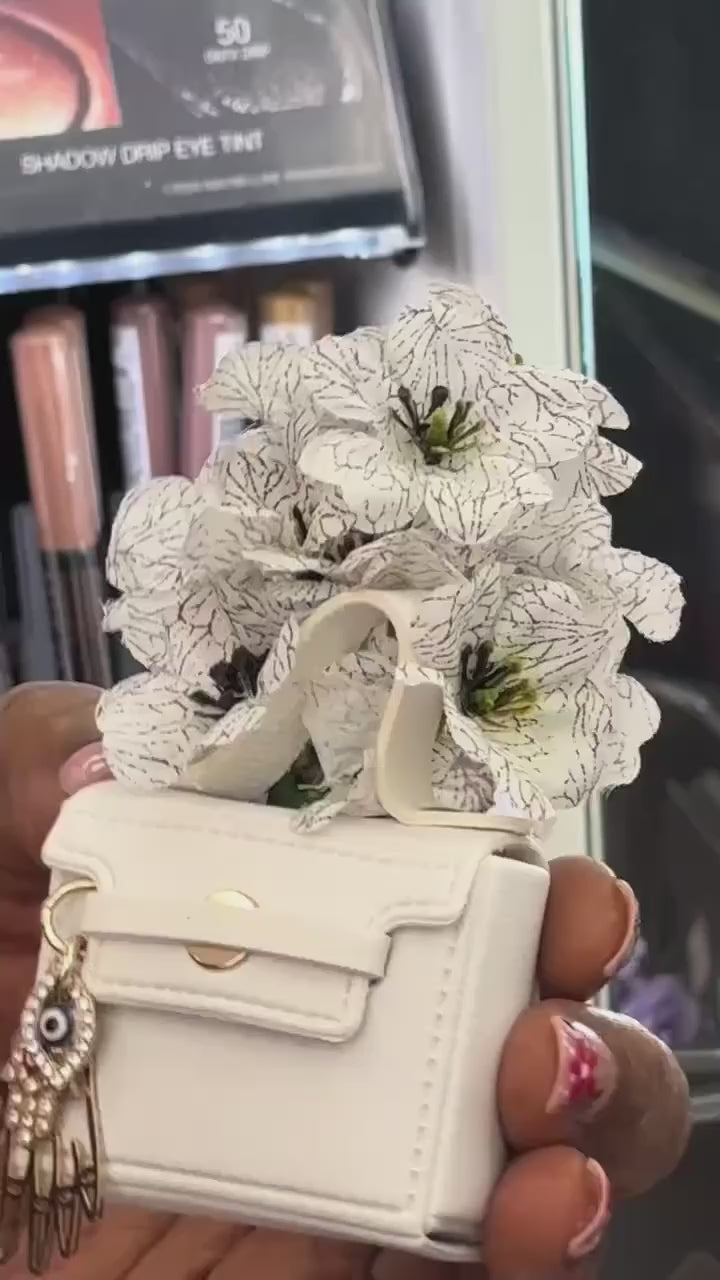 Blooming Bag Car Air Freshener (Pink)